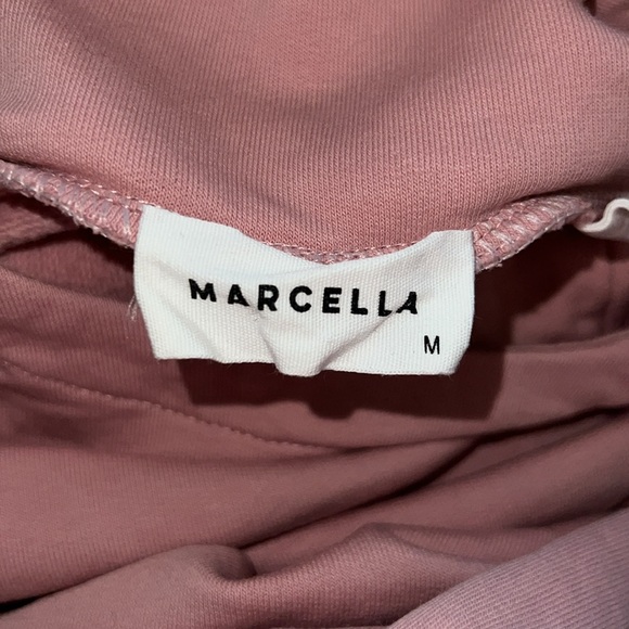 Marcella Geneva Sweatshirt Hoodie Dusty Pink Size - Picture 4 of 7